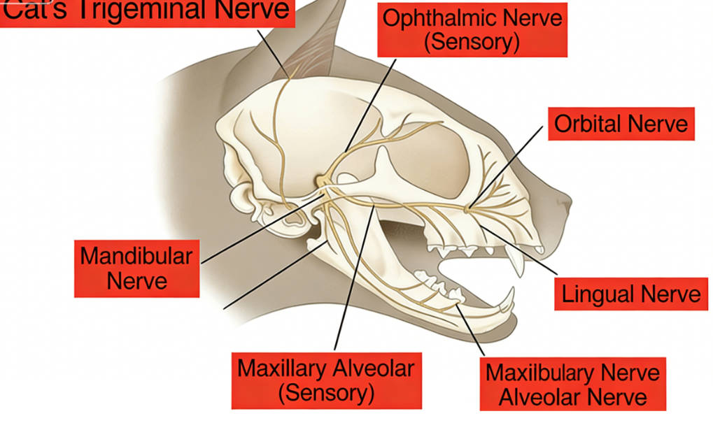 Diagram of a Cat's Nervous System