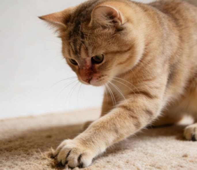 Cats maintain their claws