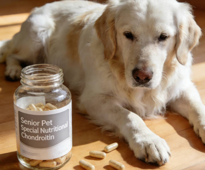 Senior pets need regular nutrient supplementation.
